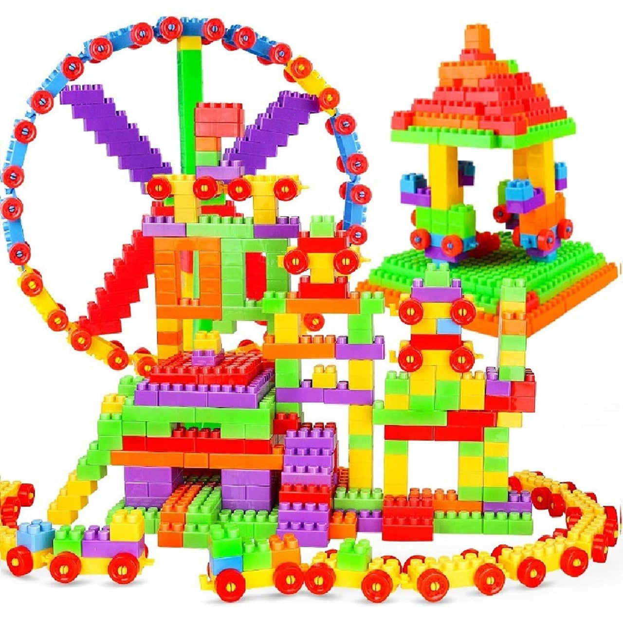Toystar BlockiPlay | Creative building without limits - DIY building blocks with wheels for children - Bestseller - Creati...