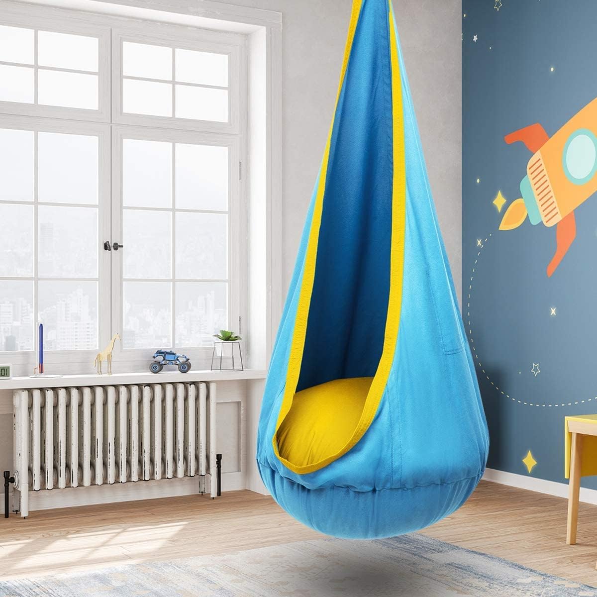 Toystar CloudNest Swing | Create a cozy play area - Hanging chair with cushion - Bestseller - Creëer een knusse speelplek ...
