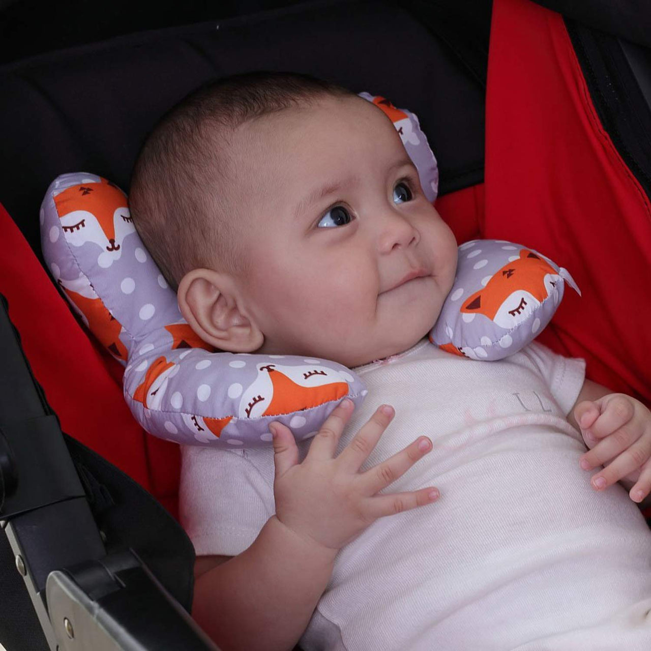 Toystar CozyRide Pillow | Comfortable Baby Travel Pillow - Support for Head & Neck - Comfortabel Baby Reis Kussen - Onders...