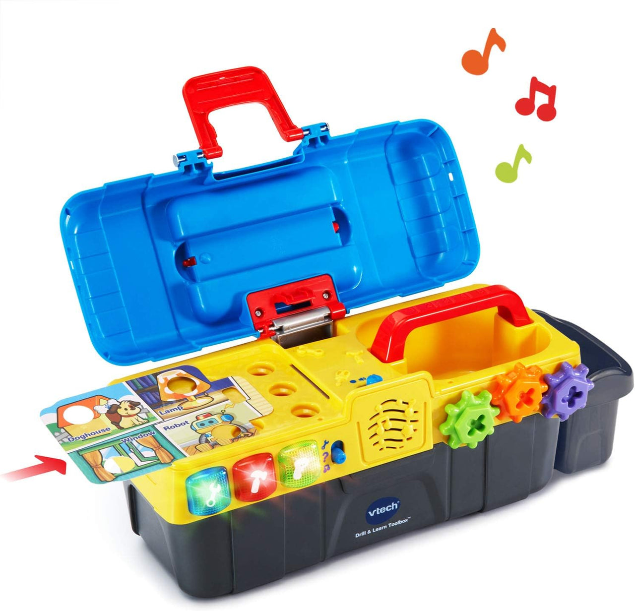 Toystar Drill & Learn | Light & sound - Interactive toolbox for young engineers - Licht & geluid - Interactieve gereedscha...