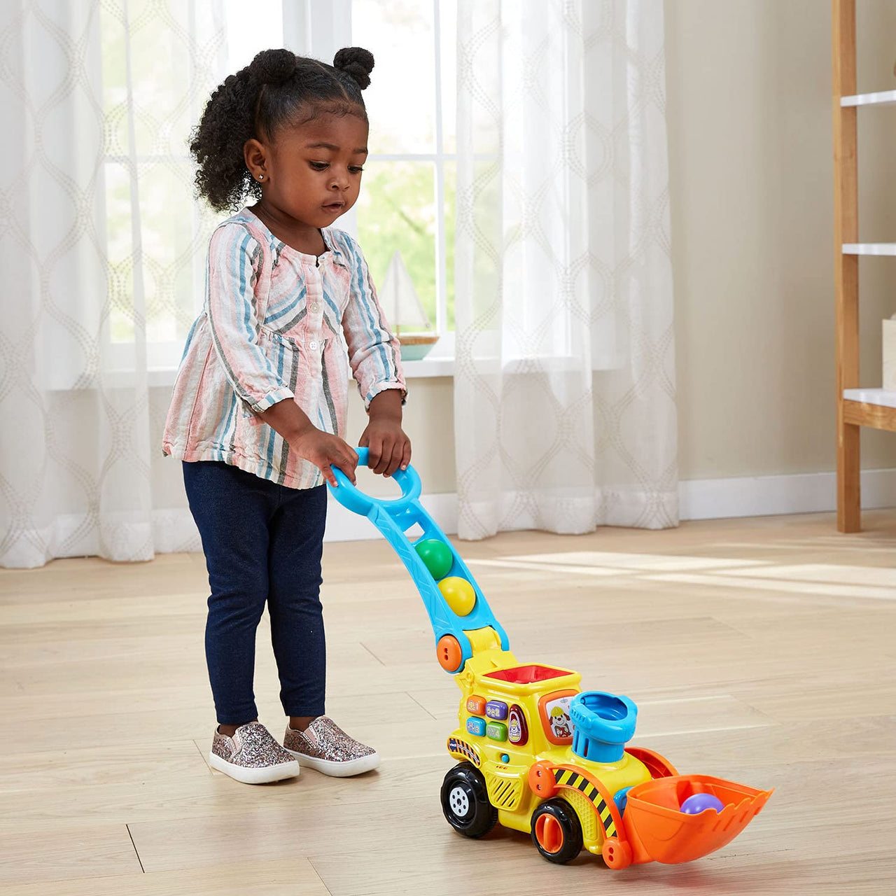 Toystar Pop & Drop | Construction fun - Interactive excavator with ball action - Bouwplezier - Interactieve graafmachine m...