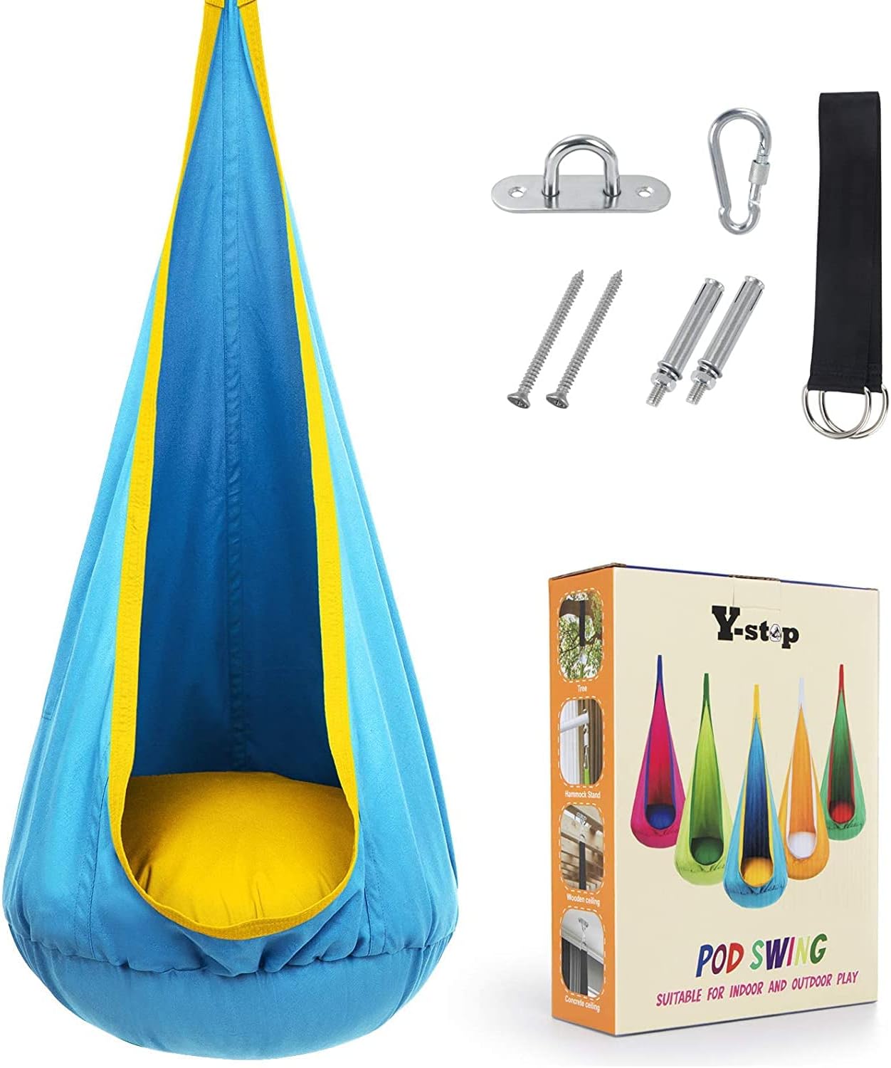Toystar CuddlePod™ | Comfort Rocking Chair - Child-friendly Hammock - Comfort Schommelstoel - Kindvriendelijke Hangmat (7)