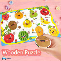 Thumbnail for Toystar EduPlay | Learning with fun - Wooden puzzle set for toddlers and preschoolers - Leren met plezier - Houten puzzels...