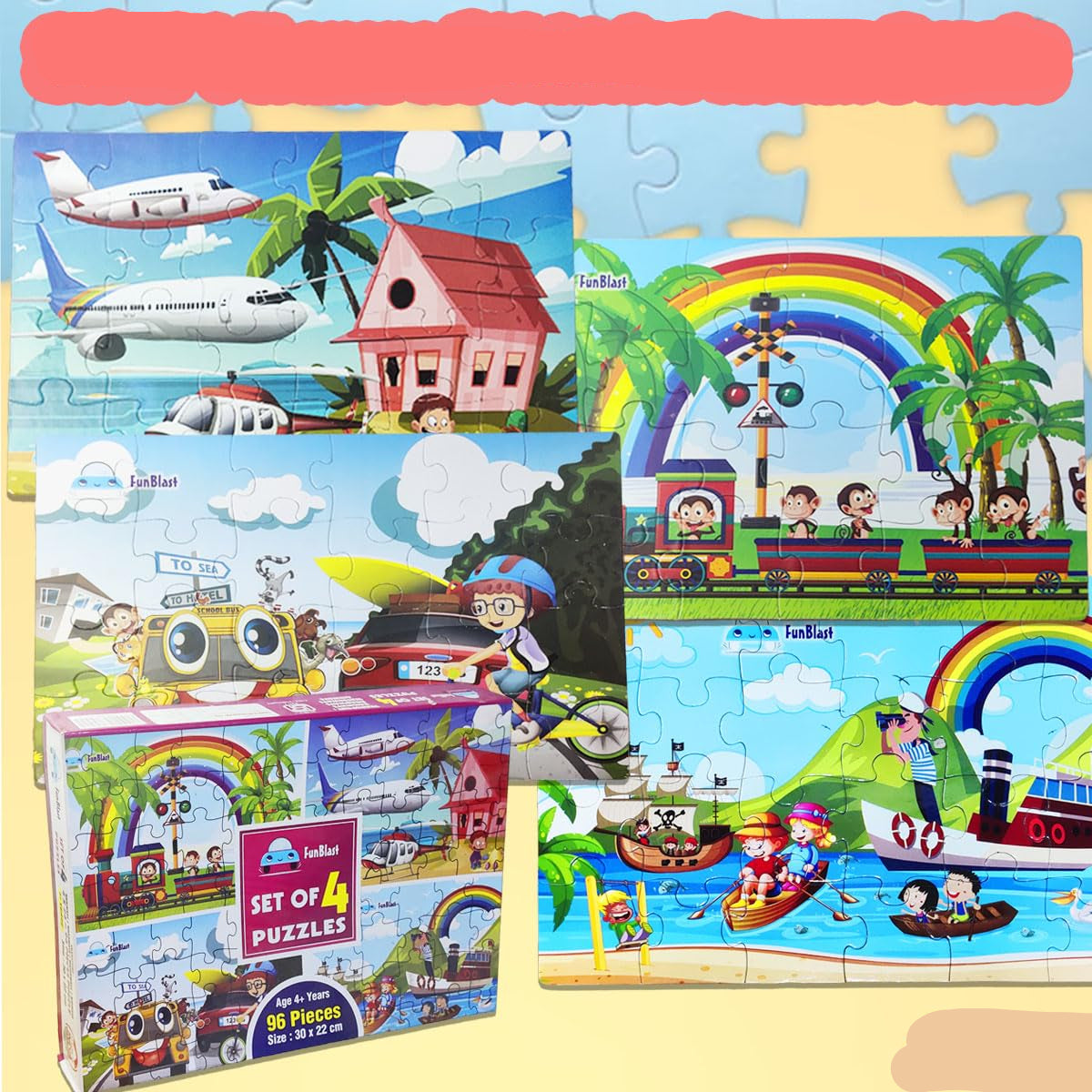 Toystar EduPuzzle | Discover through play - Wooden 3D animal puzzle for children - Spelenderwijs ontdekken - Houten 3D die...