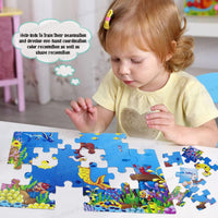 Thumbnail for Toystar AquaPuzzle | Enchanting underwater adventures - Wooden mermaid puzzle for children - Betoverende onderwateravontur...