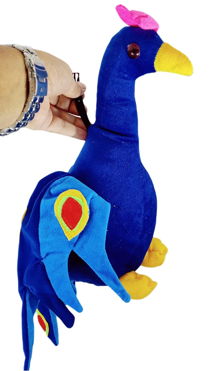 Toystar PlushParadise | Cuddly soft play fun - Cute peacock cuddly toy for children - Knuffelzacht speelplezier - Schattig...