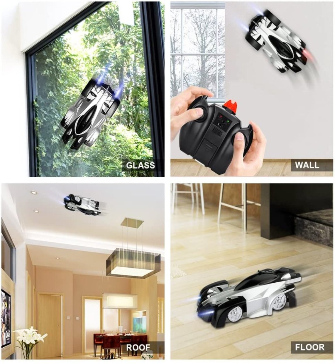 Toystar RC Car Anti-Gravity | Spectacular Toy - Rides on Walls and Ceilings - Spectaculair Speelgoed - Rijdt op Muren en P...
