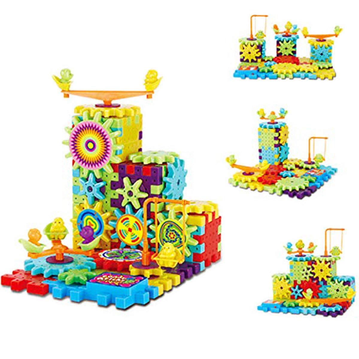 Toystar MagicGears | Build and discover - 3D electric gear building blocks for children - Bouw en ontdek - 3D elektrische ...