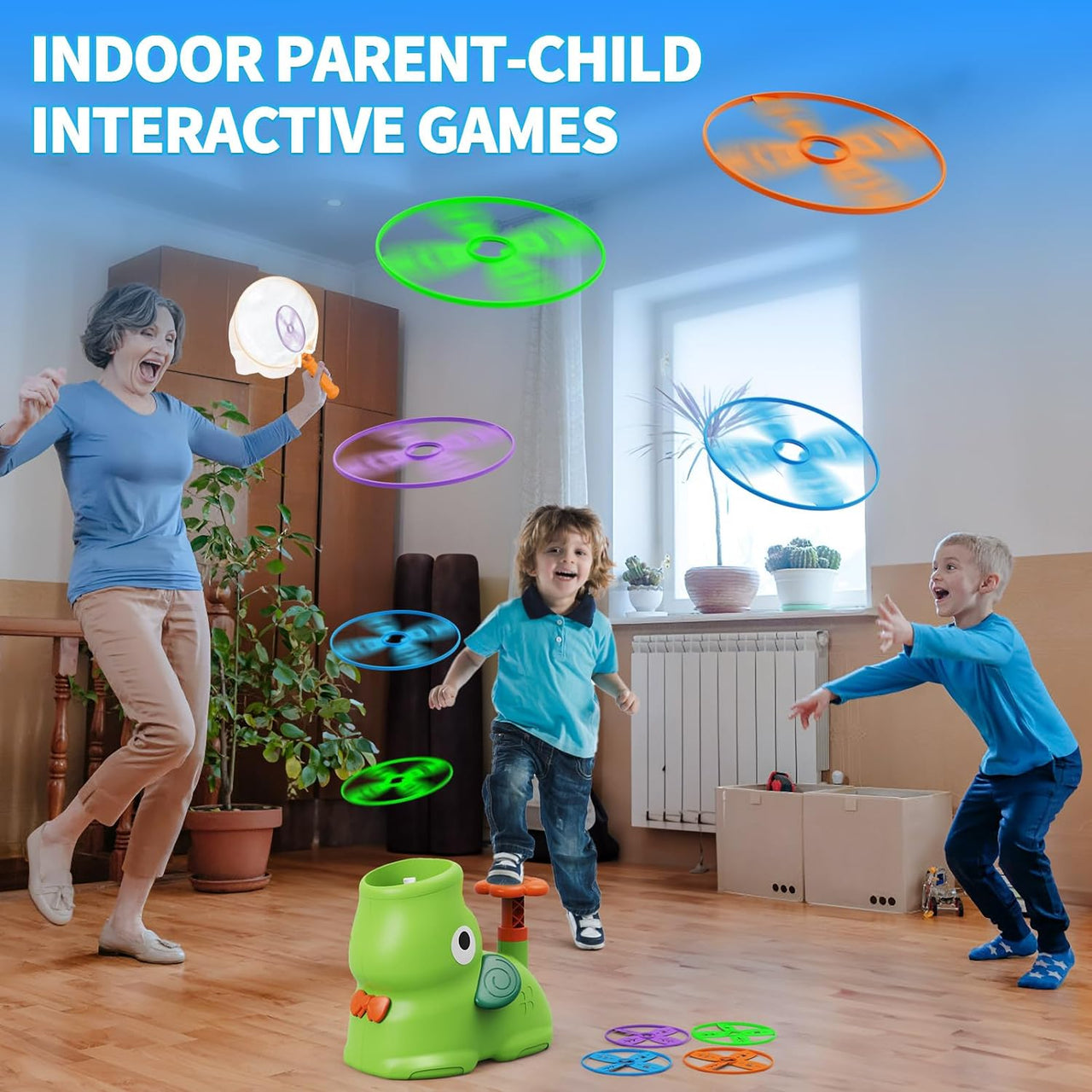 Toystar FlyDisc Pro | Luminous Flying Saucers - Children's Outdoor Toys - Lichtgevende Vliegende Schotels - Kinderspeelgoe...