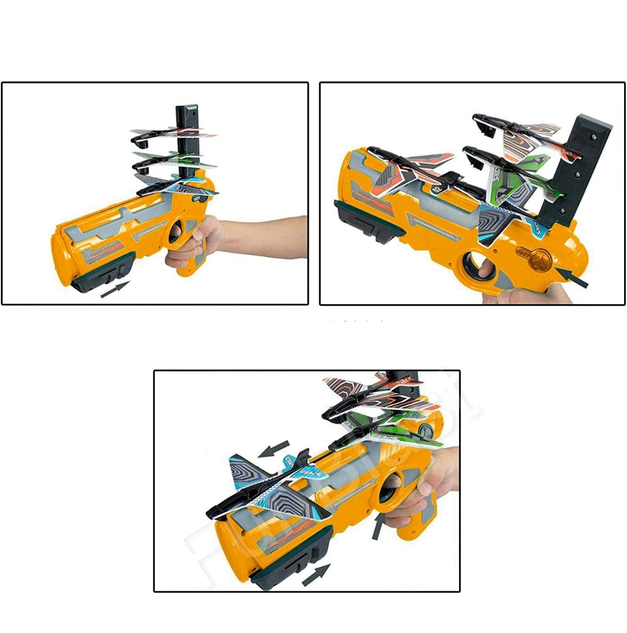 Toystar SkyShooter | Endless flying fun - Airplane launch gun with foam planes for kids - Eindeloos vliegplezier - Vliegtu...