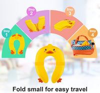 Thumbnail for Toystar PottyPal | Worry-free on the road - Portable toilet trainer for children - Zorgeloos onderweg - Draagbare toilettr...