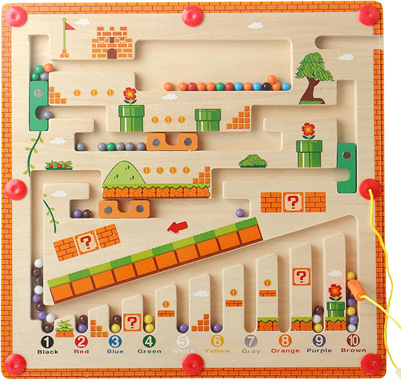 Toystar Magnetic Explorer Maze | Encourage creativity - Montessori maze board for children - Bestseller - Stimuleer creati...