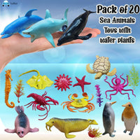 Thumbnail for Toystar OceanQuest | Dive into a magical sea - Play set with small sea animals for bath and imaginative play - Duik in een...
