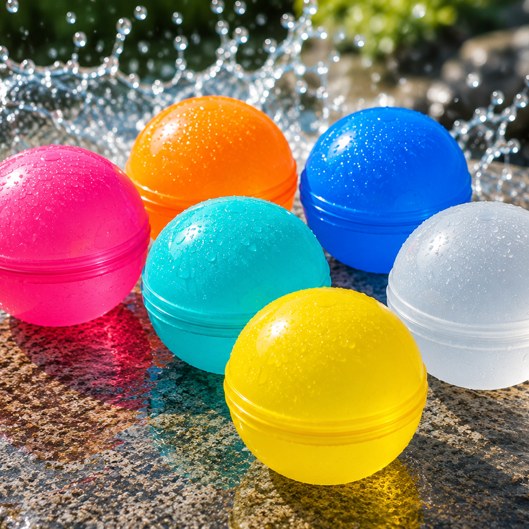 Toystar Reusable Water Balloon Set | 10 Magnetic Water Balls – Quick Self-closing for Summer Water Fun (2)