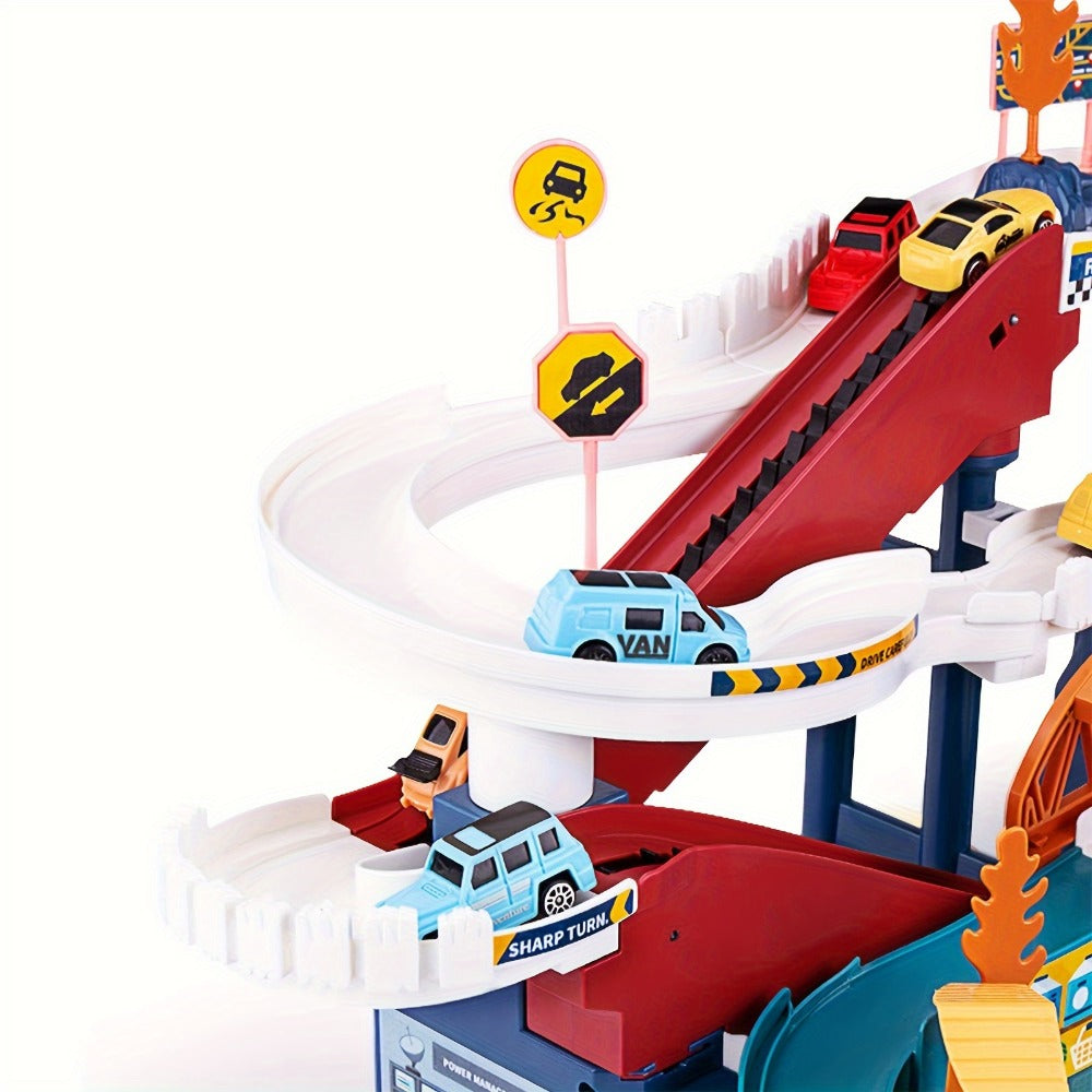Toystar DinoRush | Exciting prehistoric adventure - Dinosaur playset with race track and mountain track - Bestseller - Spa...