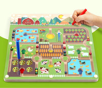 Thumbnail for Ecotoys BrainMaze | Strengthen concentration - Magnetic labyrinth puzzle game for kids