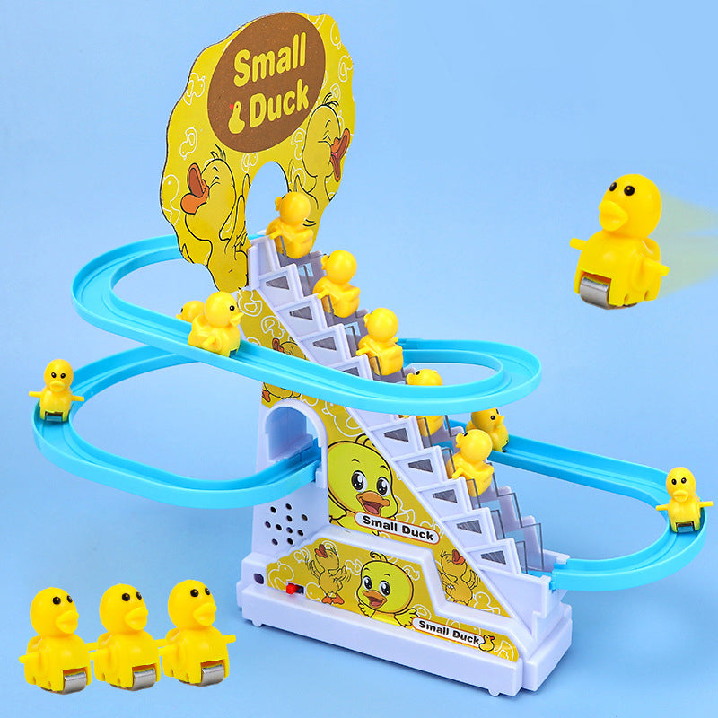 Hurdy Ducks | Fun playing with ducks on a trail - Stimulates creative play and motor skills
