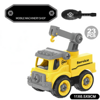 Thumbnail for Toystar BuildMaster | Stimulate your child's creativity - construction playset with excavator, tractor and more - stimulee...