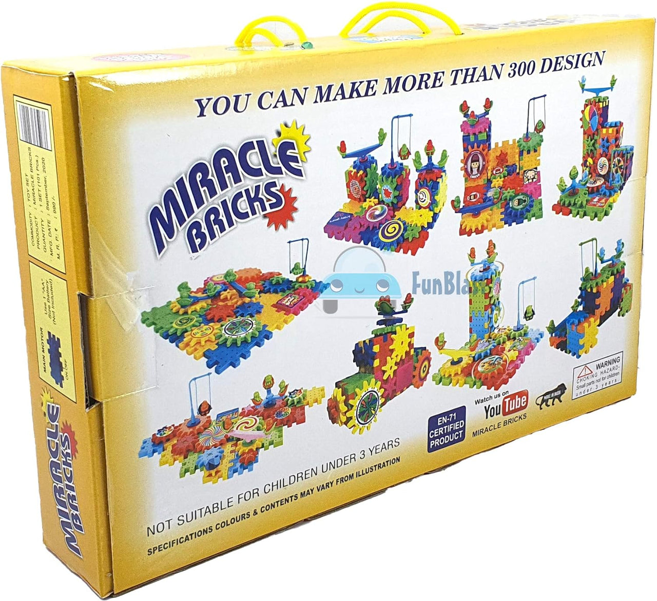 Toystar MagicGears | Build and discover - 3D electric gear building blocks for children - Bouw en ontdek - 3D elektrische ...