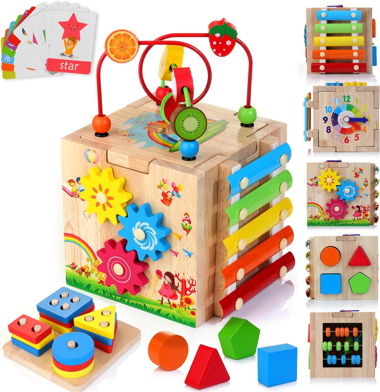Toystar EcoToys Xylophone Toys | Educational - Cognition Toys for Children - Educatief - Cognitie Speelgoed voor Kinderen (2)
