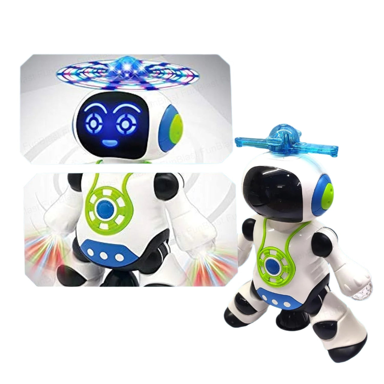 Toystar RoboGroove | Dancing spectacle - Electronic music robot with LED lights and 360° rotation - Dansend spektakel - El...
