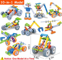 Thumbnail for Toystar STEM Construction Set Kids | Creative Blocks for Children - Sensory Development Toys - Bestseller - Creatieve Blok...