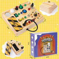 Thumbnail for Toystar Ecotoys BusyBee Montessori Board | Discover through play - Educational toys for babies - *Ontdek spelenderwijs - E...