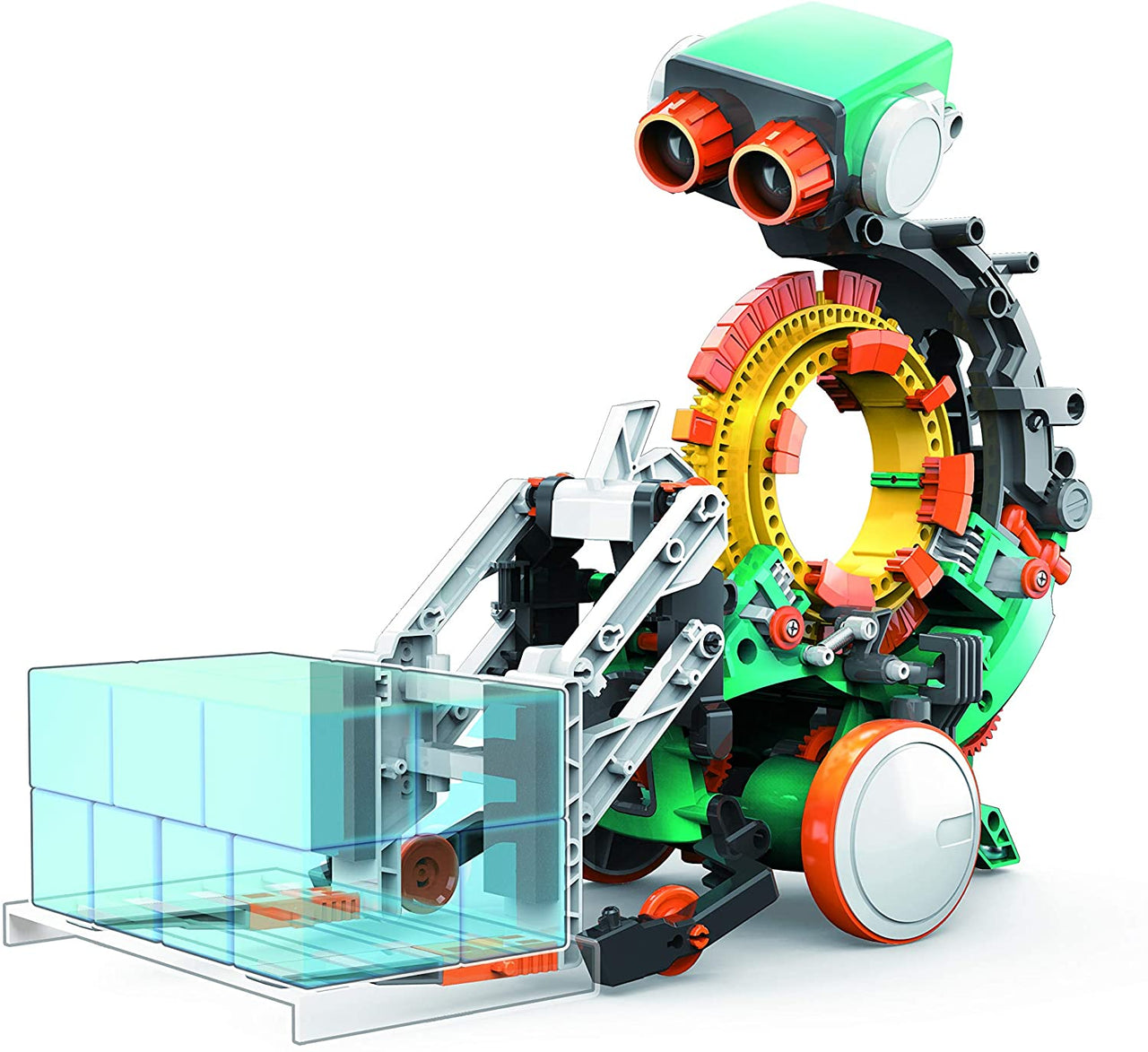 Toystar CodeBot | Build & Program - Mechanical Coding Robot for Kids - Bouw & programmeer - Mechanische coderingsrobot voo...