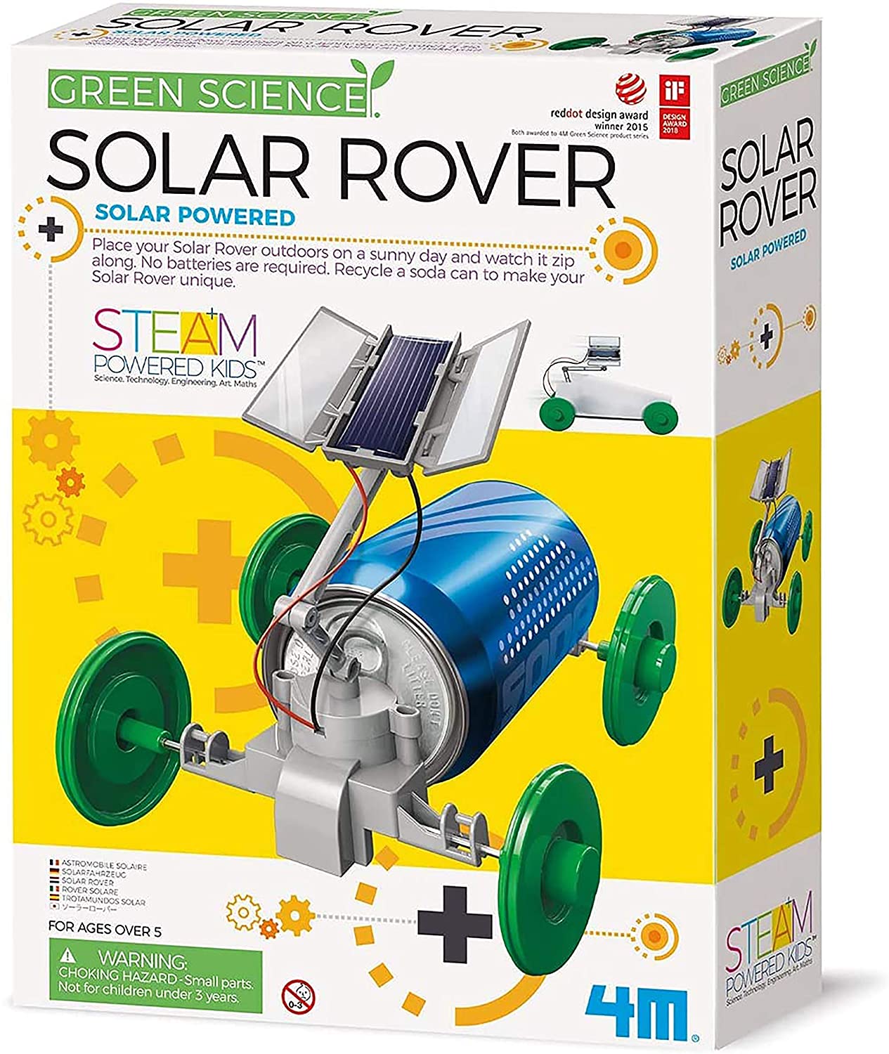 Toystar Solar Explorer | Solar powered rover - STEM building kit - Solar aangedreven rover - STEM bouwpakket