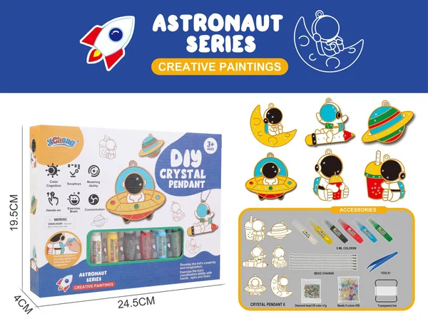 Toystar SparkleCharm | Magical creativity for little artists - DIY crystal pendant craft kit - Magische creativiteit voor ...
