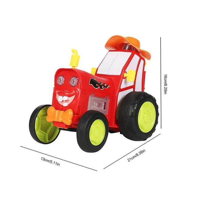 Toystar Mini RC Car | Fun - Music, Lights and Jumping Function in One - Speelplezier - Muziek, Lichten en Springfunctie in...