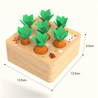 Thumbnail for Toystar EcoToys Green Play Vegetables | Play and learn with fun! - Educational Montessori blocks for a healthy lifestyle -...