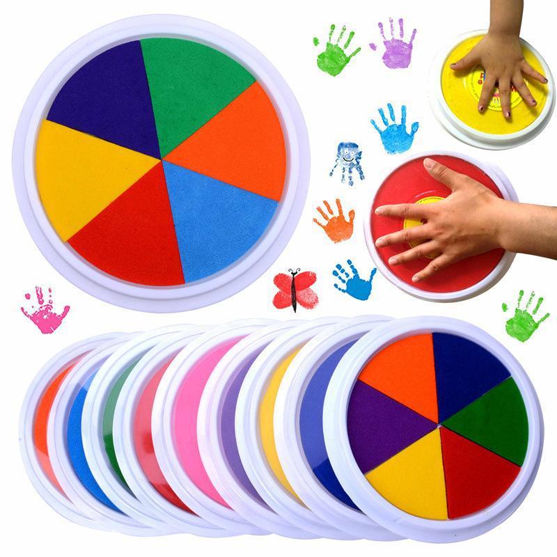 Toystar Finger Stamp Painting Set | Stimulates creativity and fun - Ink painting cushion for children - Stimuleert creativ...