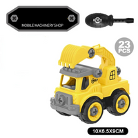 Thumbnail for Toystar BuildMaster | Stimulate your child's creativity - construction playset with excavator, tractor and more - stimulee...