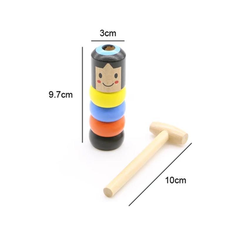 Magic Wooden Toy | Stimulates creative play and motor skills - Play and learn fun