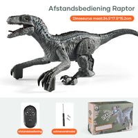 Thumbnail for Toystar Remote Controlled Dinosaur | Remote Controlled Dinosaur Raptor for Kids - Remote Controlled Dinosaur | Afstandsbed...