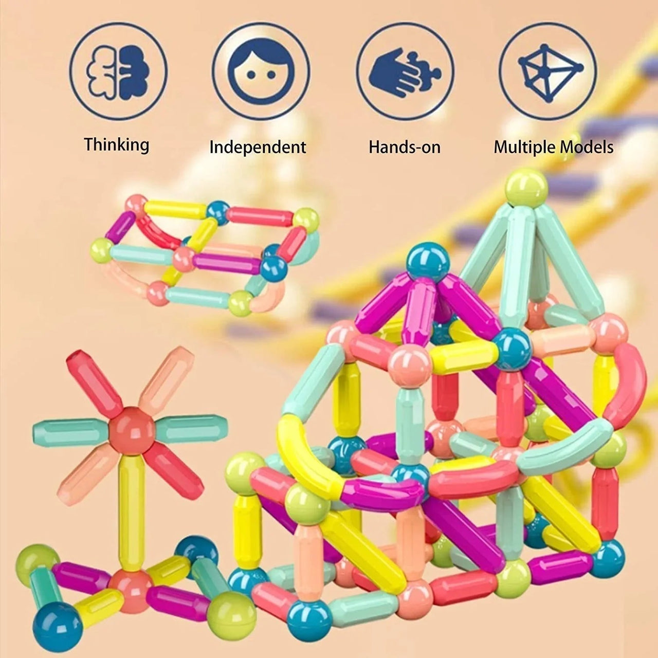 Magnetic Building Blocks | Educational Magnetic Toys