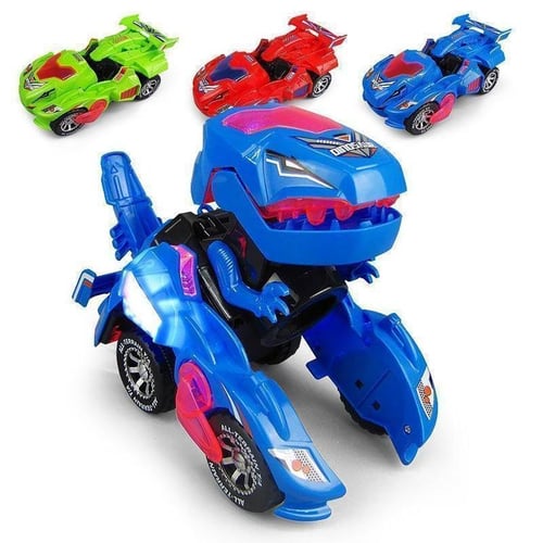 Transforming Dinosaur Toy Car | Best Automatic Transformer Toy Car - Encourages Creative Play