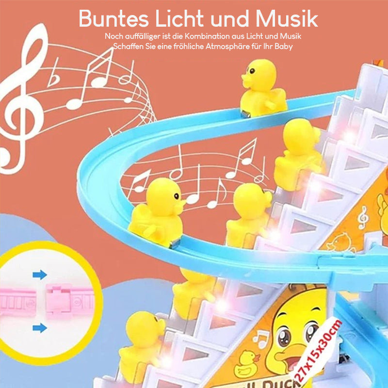 Hurdy Ducks | Fun playing with ducks on a trail - Stimulates creative play and motor skills