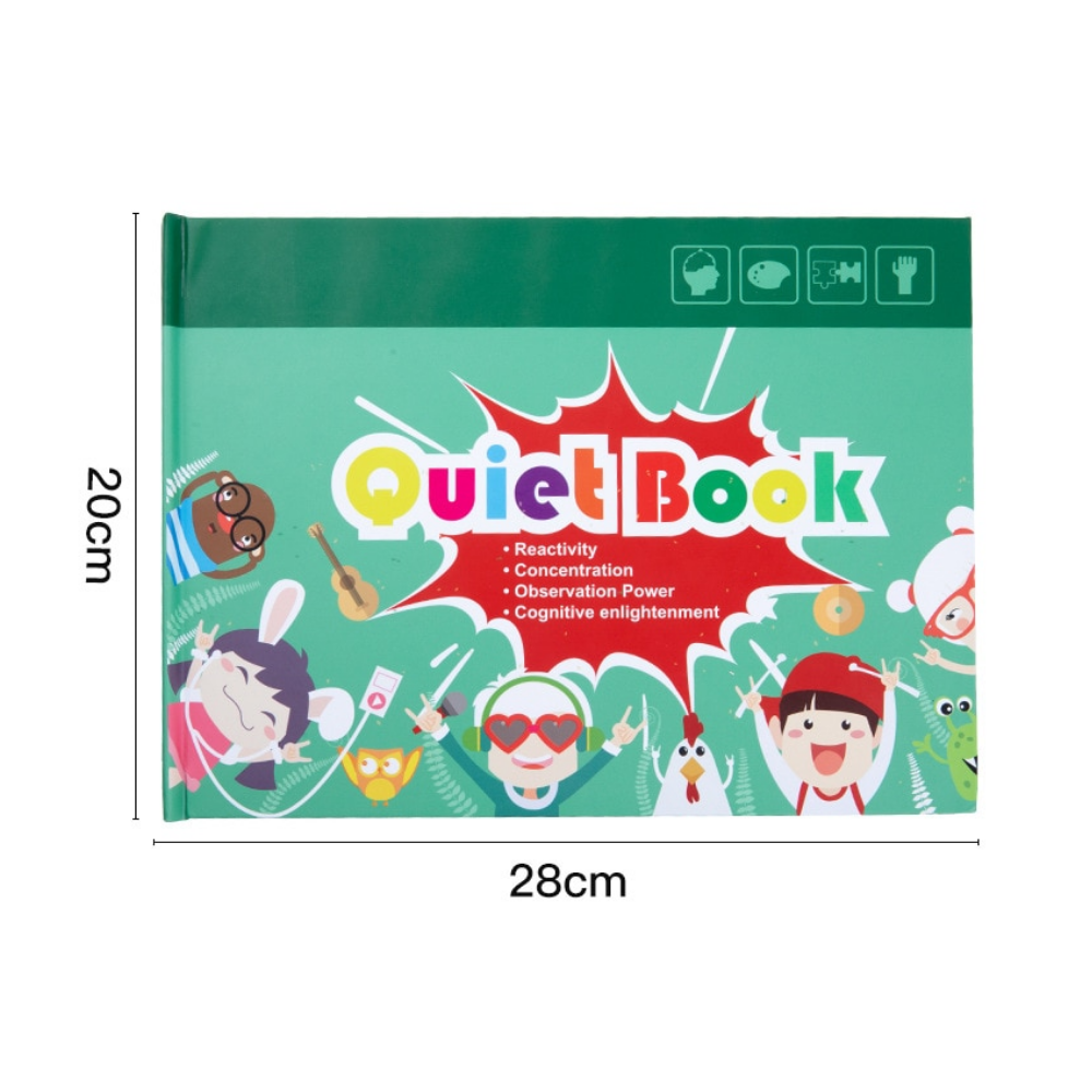 Toystar My First Busy Book Montessori | Interactive Education - Toddler Toys - Interactief Onderwijs - Peuterspeelgoed (9)