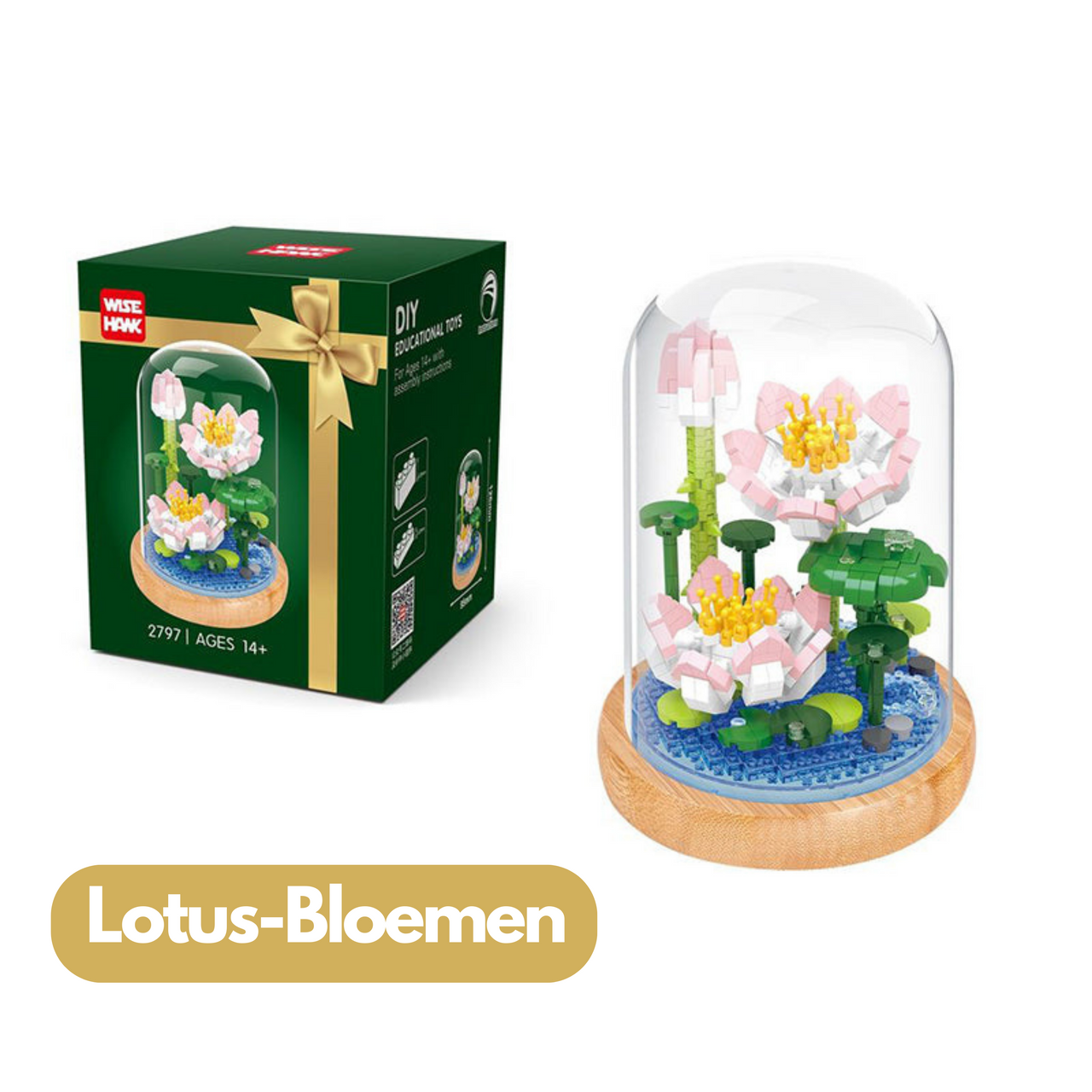 Toystar BloomBricks | Bring joy to your home - Build your own floral arrangement - Breng vreugde in huis - Bouw je eigen b...