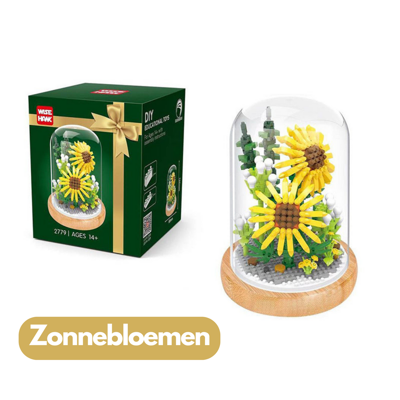 Toystar BloomBricks | Bring joy to your home - Build your own floral arrangement - Breng vreugde in huis - Bouw je eigen b...