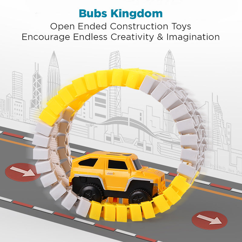 Toystar RailBuilder | Build, Play, Discover with the interactive race track set - Race Track Construction Set - Bouw, Spee...