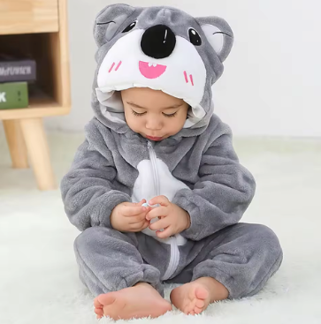 CozyCub Flannel Onesie | 2-36 Months, Soft & Breathable – Ultimate Warmth for Your Baby