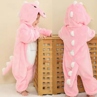 Thumbnail for CozyCub Flannel Onesie | 2-36 Months, Soft & Breathable – Ultimate Warmth for Your Baby