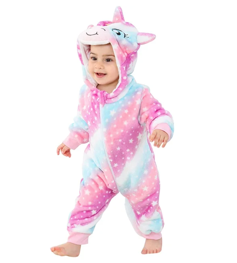 CozyCub Flannel Onesie | 2-36 Months, Soft & Breathable – Ultimate Warmth for Your Baby