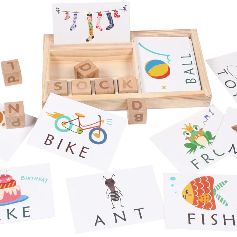 WordMaster | Learn English in a playful way with an educational puzzle - Stimulates creative play and language skills