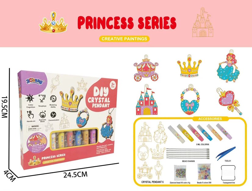 Toystar SparkleCharm | Magical creativity for little artists - DIY crystal pendant craft kit - Magische creativiteit voor ...