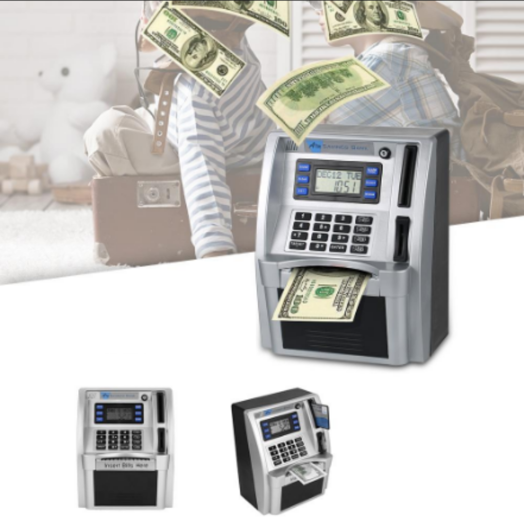 Toystar Electronic ATM Money Box | Educational and fun for children - Learn to save with an interactive piggy bank - Educa...