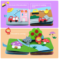 Thumbnail for Toystar Montessori Preschool Pressure Board | Playful Learning Experience for your Baby - 3D Baby Storybook - Bestseller -...